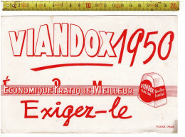 SOLDE 2024 ( BUVARD ? )  VIANDOX 1950 ECONOMIQUE PRATIQUE MEILLEUR - Publicités