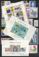 Monaco - Année 1995 Complète - Neuve SANS Charnière - 63 Timbres Du 1971 à 2025  - MNH Year 1995 - Komplette Jahrgänge