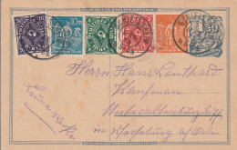 Allemagne Entier Postal Inflation Schlleissheim 1923 - Cartoline