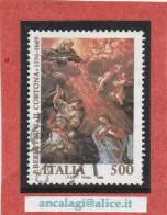 USATI ITALIA 1996 - Ref.0756 "PIETRO BERRETTINI, IL CORTONA" 1 Val. - - 1991-00: Usati