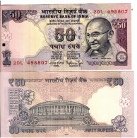 India    50 Rupees 2015 UNC - Inde