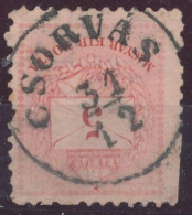 1881. Colour Number Krajcar 5kr Stamp, CSORVAS - ...-1867 Prefilatelia