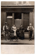 Devanture De Café. Carte Photo Animée Non Située - Cafes