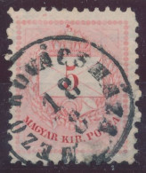 1881. Colour Number Krajcar 5kr Stamp, MEZO KOVACSHAZA - ...-1867 Vorphilatelie