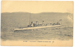 CPA ARGONAUTE - Torpilleur De Haute Mer - Ed. BG N°548 - Warships