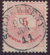 1881. Colour Number Krajcar 5kr Stamp, SZEDERKENY - ...-1867 Voorfilatelie