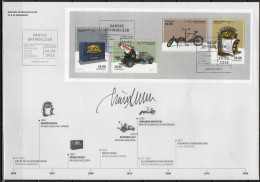 Martin Mörck. Denmark 2015. Danish Inventions . Michel 1823 - 1826. FDC. Signed. - FDC