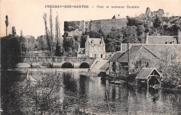 FRESNAY SUR SARTHE Pont Et Ancienne Enceinte 4(scan Recto-verso) MA1412 - La Fresnaye Sur Chédouet