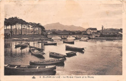 ST JEAN DE LUZ La Riviere L Uxain Et Le Rhune 10(scan Recto-verso) MA1435 - Saint Jean De Luz