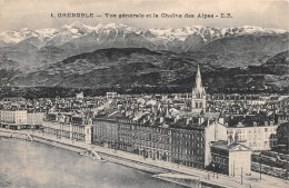 GRENOBLE Vue Generale Et La Chaine Des Alpes 1(scan Recto-verso) MA1433 - Grenoble