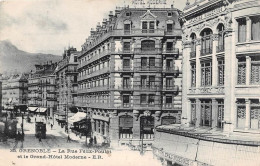 GRENOBLE La Rue Felix Poulat Et Le Grand Hotel Moderne 11(scan Recto-verso) MA1433 - Grenoble
