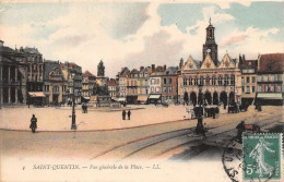 SAINT QUENTIN Vue Generale De La Place 5(scan Recto-verso) MA1420 - Saint Quentin