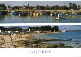 (29) LOCTUDY  Le Port  La Plage De Langos - Loctudy
