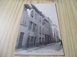 CPA Macon (71).Maison Natale De Lamartine. - Macon