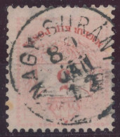 1881. Colour Number Krajcar 5kr Stamp, NAGY-SURANY - ...-1867 Prephilately