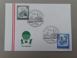 Österreich Pro Juventute - Mit Sonderstempel 4. 6. 1983 Attersee, 70 Jahre Attergaubahn (Nr.615) - Sonstige & Ohne Zuordnung