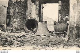 MILITARIA GUERRE 14-18 WW1 Environs De LUNÉVILLE Ruines De L'Église De Blémerey - War 1914-18