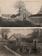 62 - Montreuil Sur Mer - 6 Cpa Diverses - Fortifications - Entrée Citadelle - Tour De La Reine Berthe - Montreuil