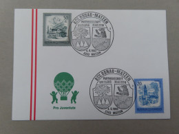 Österreich Pro Juventute - Mit Sonderstempel 4. 6. 1983 Matzen, Partnerschaft Brixlegg - Matzen (Nr.616) - Other & Unclassified