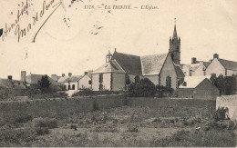 La Trinité Sur Mer * 1907 * Un Coin Du Village Et L'église - La Trinite Sur Mer