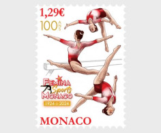 Monaco - Postfris / MNH - Femina Sports 2024 - Nuovi