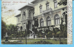 Romania-Roumanie-Bucuresci-Bucarest-1904-Palatul Cotroceni-Colorisée-exp.-->Etat Indépendant Du Congo (via Anvers) - Romania