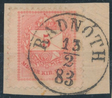 1881. Colour Number Krajcar 5kr Stamp, RADNOTH - ...-1867 Vorphilatelie