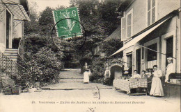 D92  VAUCRESSON  Entrée Des Jardins Et Les Cuisines Du Restaurant Bourcier - Vaucresson