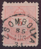 1881. Colour Number Krajcar 5kr Stamp, ZSOMBOLYA - ...-1867 Vorphilatelie