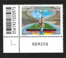 Monaco 2024 - Championnat D'Europe De Football ** - Unused Stamps