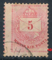 1881. Colour Number Krajcar 5kr Stamp - ...-1867 Préphilatélie