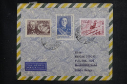 BRESIL - Enveloppe De Joinville Pour Le Congo Belge En 1957 - L 152012 - Covers & Documents