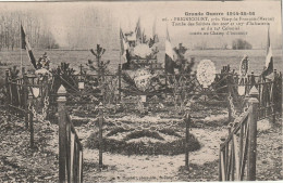 FRIGNICOURT -51- Tombe Des Soldats Des 100é Et 107é D'Infanterie Et De La 24éme Colonial Morts Au Champ D'Honneur. - Other & Unclassified