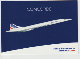 Vintage Pc AIr France AF Concorde Jetliner Aircraft - 1946-....: Era Moderna