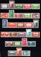 Algérie - 1936 - Sites Et Paysages   - N° 101 à 126 - Neufs * - MLH - Unused Stamps