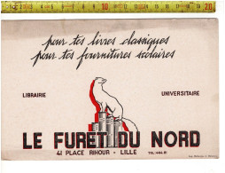 SOLDE 2026 ( BUVARD ? )  LE FURET DU NORD LILLE - Werbung