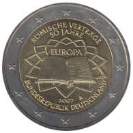 AL20007.1A - ALLEMAGNE - 2 Euros Commémo. Traité De Rome - 2007 A - Alemania