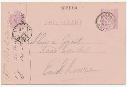 Naamstempel Koedijk 1888 - Storia Postale