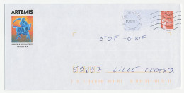Postal Stationery / PAP France 2001 Artemis - Diana- Hunt - Mythologie