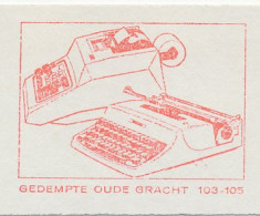 Meter Cut Netherlands 1969 Typewrtter - Calculating Machine - Ohne Zuordnung