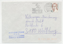 Cover / Postmark Germany 1989 Skiing - Freestyle - World Championships - Wintersport (Sonstige)