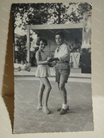 Italy Postcard Nice Couple Of Little Dancers Italia RICCIONE 1951. Piccoli Danzatori - Teramo