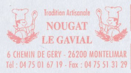 Meter Cover France 2002 Nougat - Nuts - Food
