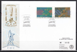 Finlande 1991 - FDC Special - EUROPA CEPT - Europe Spatiale - Tirage Limite A 60 Ex.numerotes - 1991