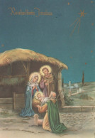 Virgen María Virgen Niño JESÚS Navidad Religión Vintage Tarjeta Postal CPSM #PBB841.ES - Vergine Maria E Madonne