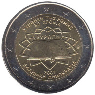 GR20007.1 - GRECE - 2 Euros Commémo. Traité De Rome - 2007 - Grèce