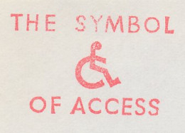 Meter Cut Belgium 1982 The Symbol Of Acces - Behinderungen