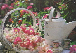 FLEURS Vintage Carte Postale CPSM #PBZ390.FR - Blumen