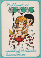 ENFANTS HUMOUR Vintage Carte Postale CPSM #PBV410.FR - Humorous Cards