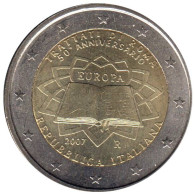 IT20007.1 - ITALIE - 2 Euros Commémo. Traité De Rome - 2007 - Italie